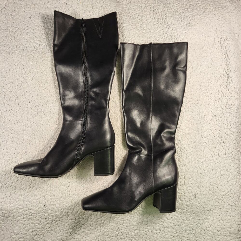 New Anne Klein Women's Taesa boots knee-high Black size 9.5